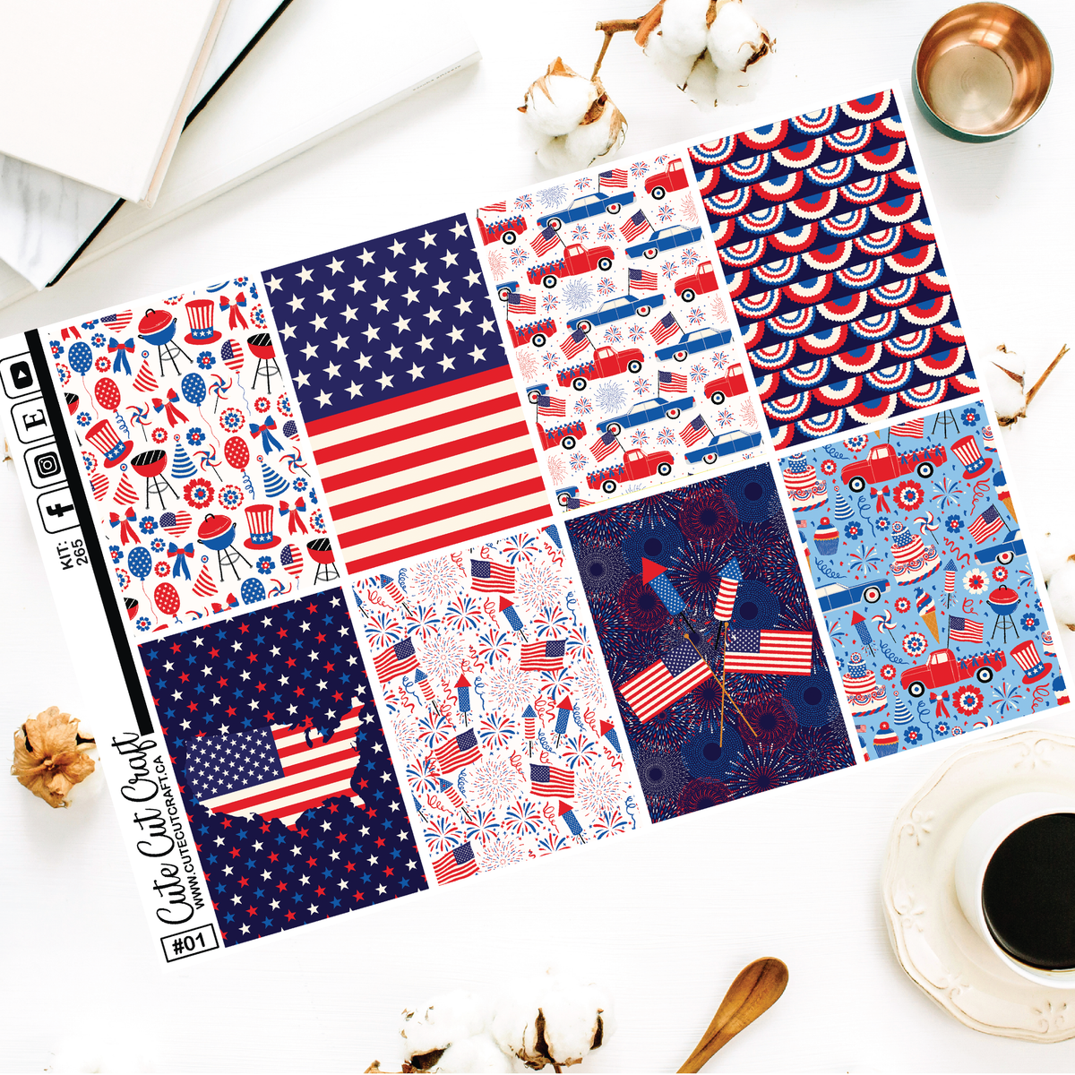 American Pride #265 || EC/HP Full Boxes