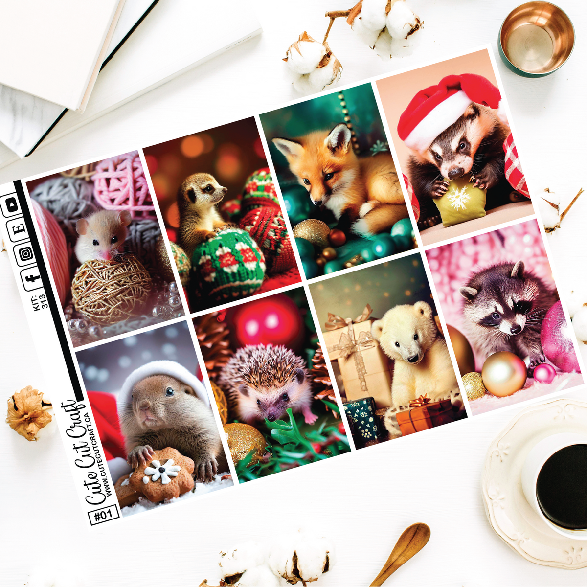 Christmas Critters #313 || EC/HP Full Boxes