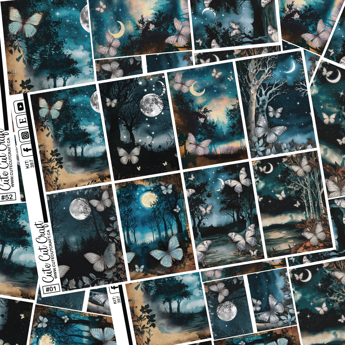 Blue Butterfly #397 || Full Boxes