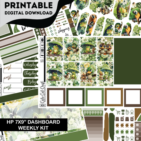 Water Buddies #342 || CHP Dashboard Kit [PRINTABLE]