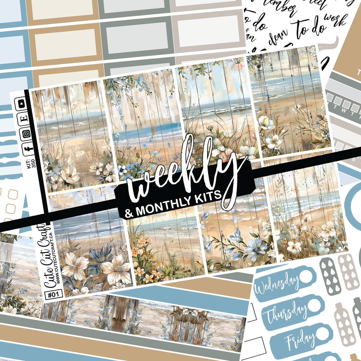 Beachscape #350 || Classic HP Weekly & Monthly