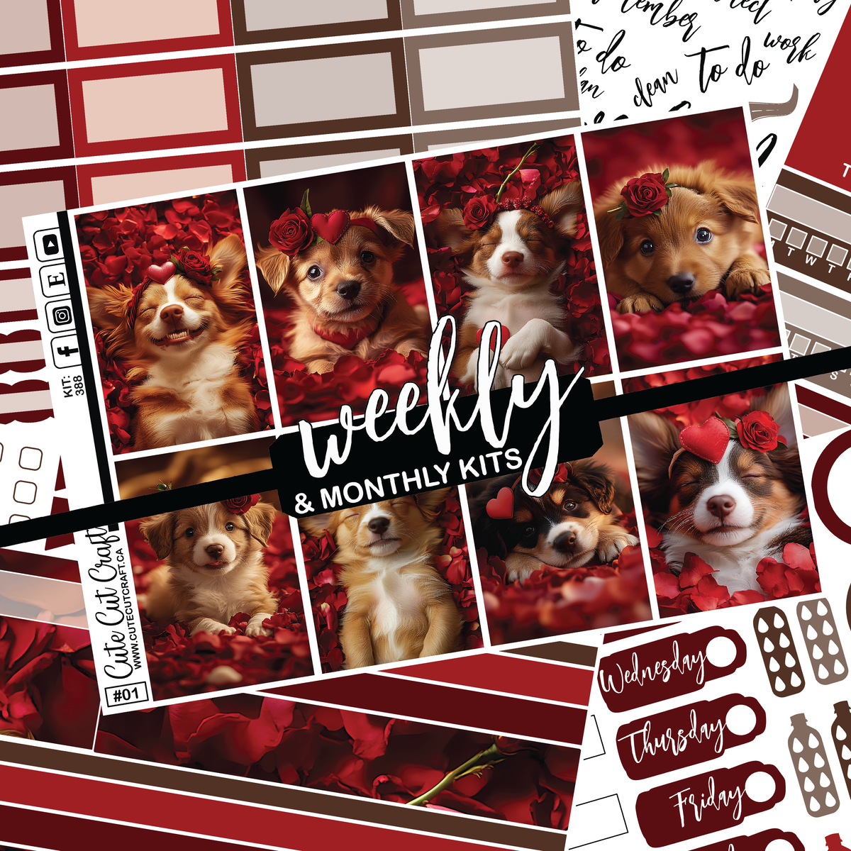 Valentine Puppy #388 || Classic HP Weekly & Monthly