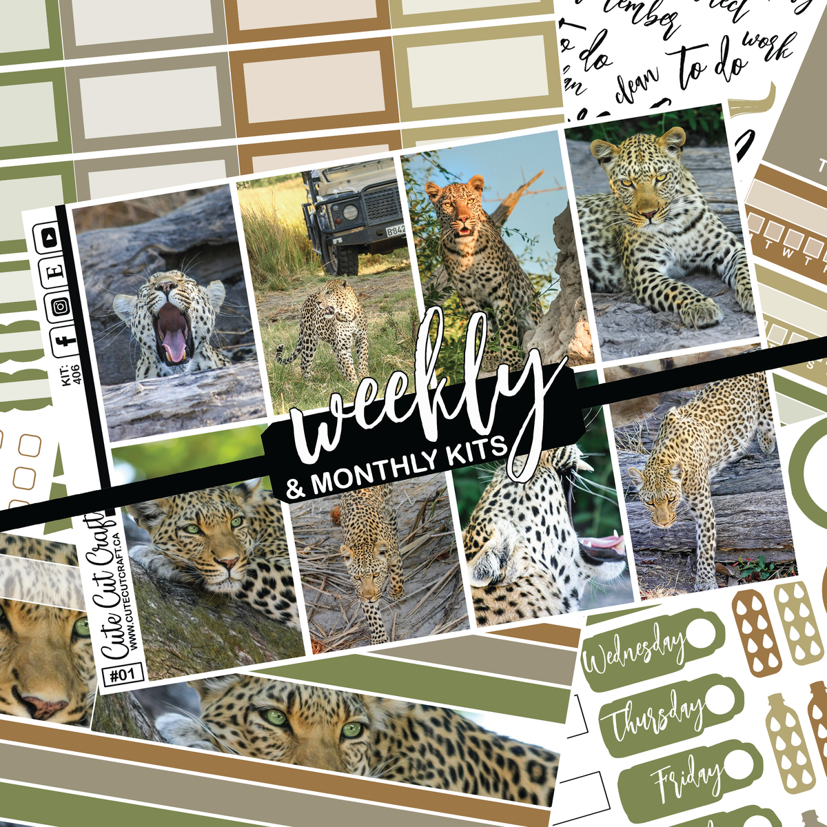 Leopard #406 || Classic HP Weekly & Monthly