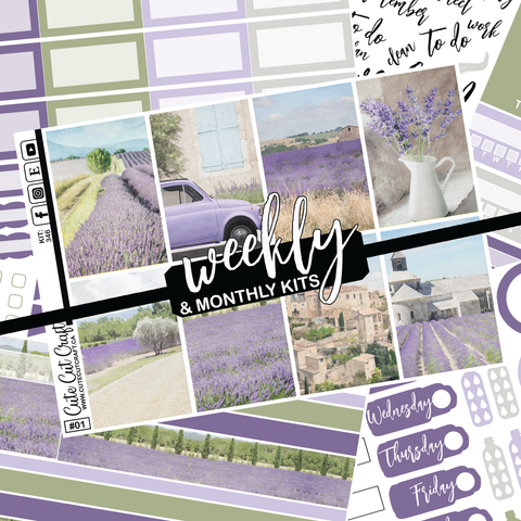 Lavender Fields #346 || Classic HP Weekly & Monthly
