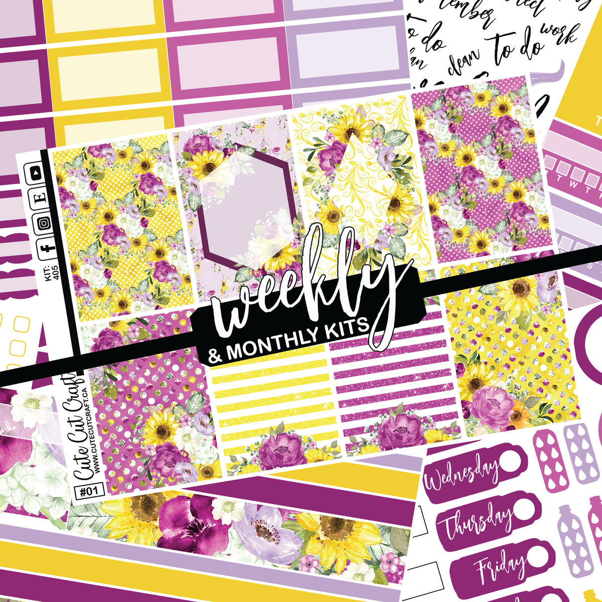 Sunny Sunflower #405 || Classic HP Weekly & Monthly