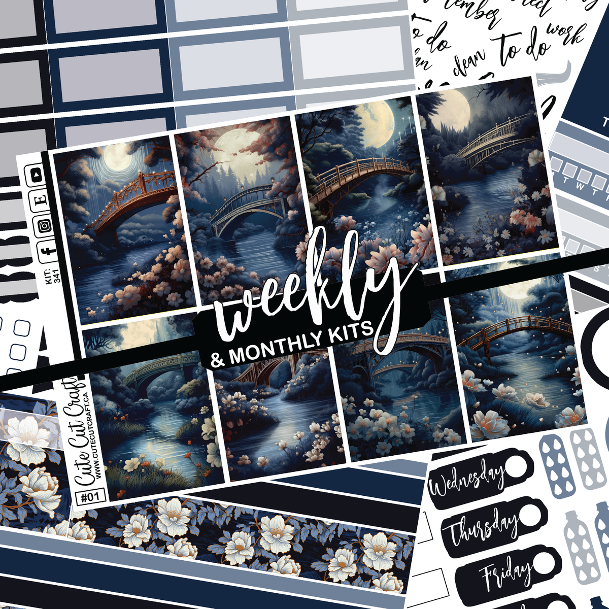 Moonlit Bridges #341 || Classic HP Weekly & Monthly