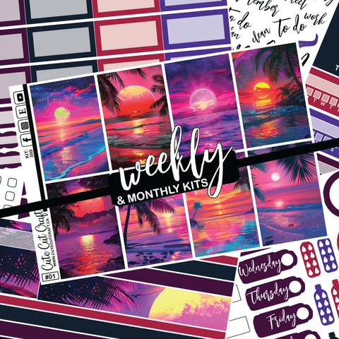 Beach Sunset #399 || Classic HP Weekly & Monthly