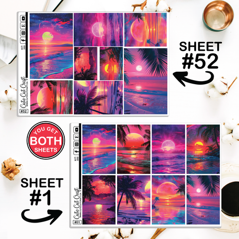 Beach Sunset #399 || Classic HP Weekly & Monthly