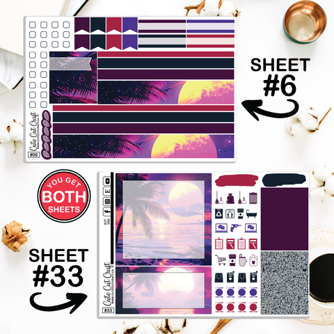 Beach Sunset #399 || Classic HP Weekly & Monthly