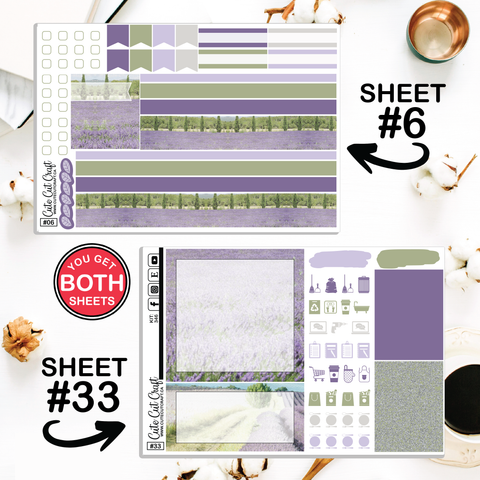 Lavender Fields #346 || Classic HP Weekly & Monthly