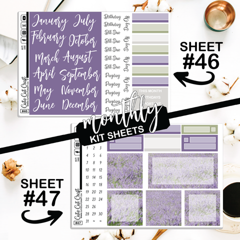 Lavender Fields #346 || Classic HP Weekly & Monthly