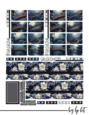 Moonlit Bridges #341 || Big HP [PRINTABLE]
