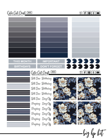 Moonlit Bridges #341 || Big HP [PRINTABLE]