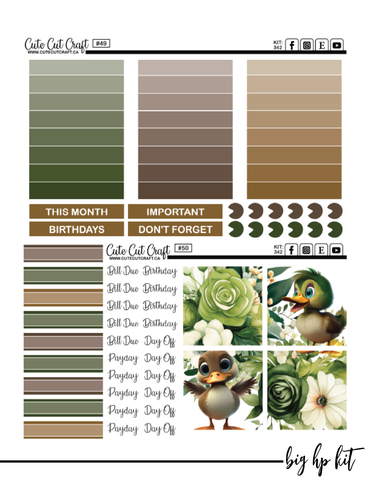 Water Buddies #342 || Big HP [PRINTABLE]