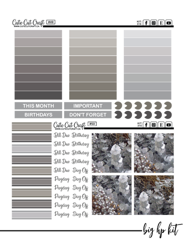 Silver Christmas #316 || Complete Collection [PRINTABLE]