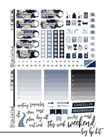 Moonlit Bridges #341 || Big HP [PRINTABLE]