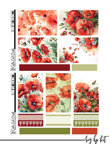 November Poppies #301 || Complete Collection [PRINTABLE]