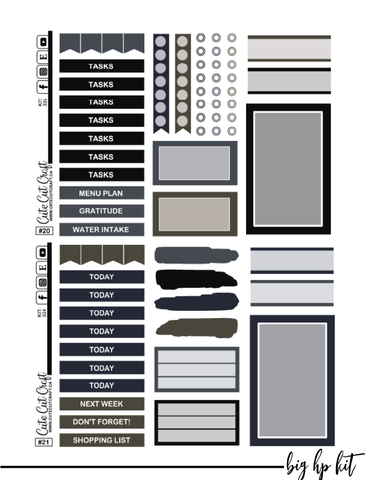 Winter Wolf #324 || Big HP [PRINTABLE]