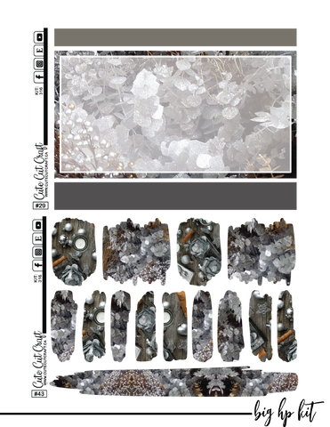 Silver Christmas #316 || Complete Collection [PRINTABLE]