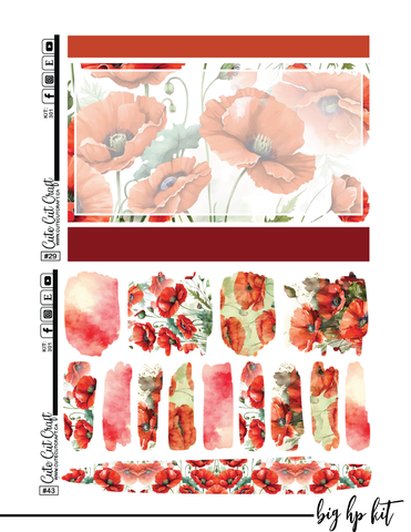 November Poppies #301 || Complete Collection [PRINTABLE]