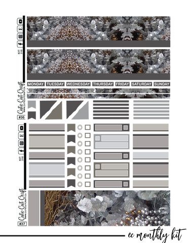 Silver Christmas #316 || Complete Collection [PRINTABLE]