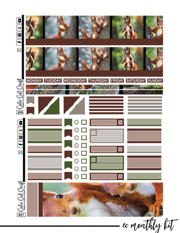 Magic Squirrel #351 || ECLP Kit [PRINTABLE]