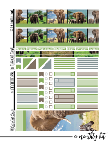Elephant Expedition #349 || Complete Collection [PRINTABLE]