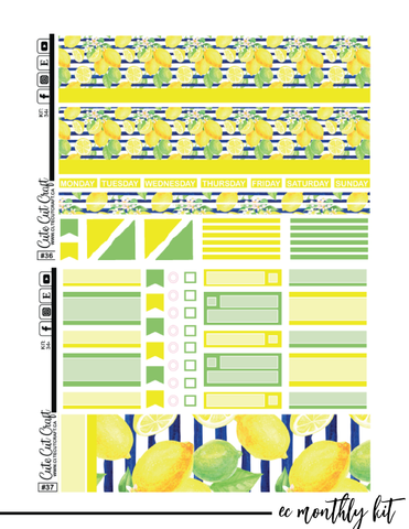 Lemon Drop #344 || ECLP Kit [PRINTABLE]
