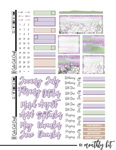 Spring Picnic #268 || ECLP Kit [PRINTABLE]