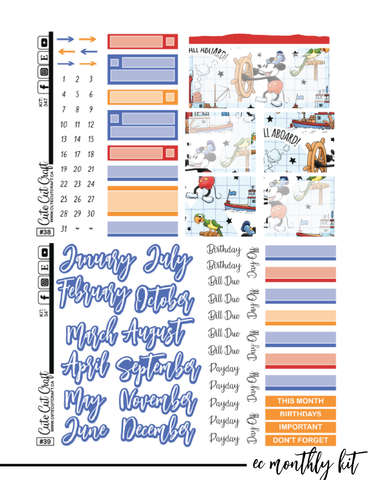 Steamboat Willie #347 || ECLP Kit [PRINTABLE]