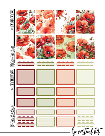 November Poppies #301 || Complete Collection [PRINTABLE]