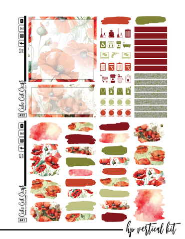 November Poppies #301 || Complete Collection [PRINTABLE]