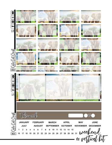 Elephant Expedition #349 || ECLP Kit [PRINTABLE]