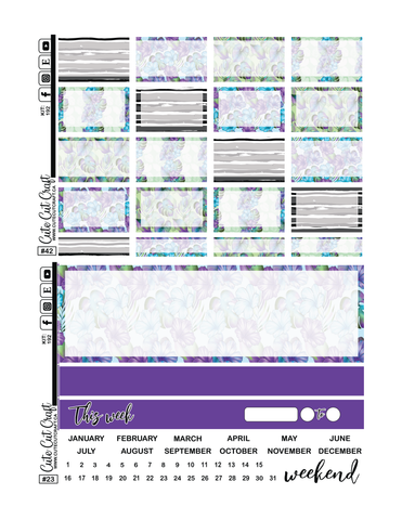 Zebra #192 || ECLP Kit [PRINTABLE]