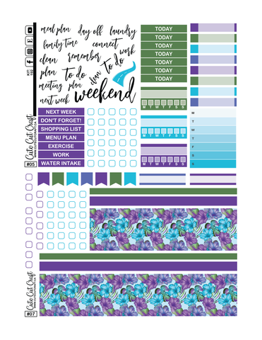 Zebra #192 || ECLP Kit [PRINTABLE]