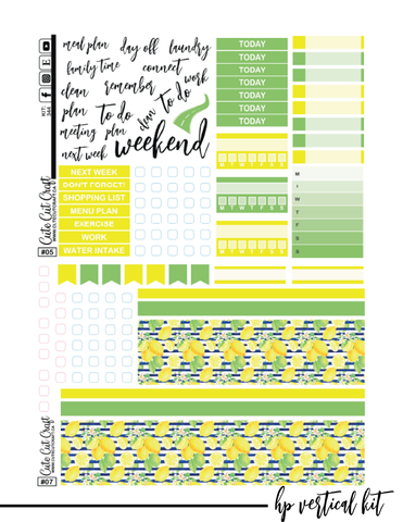 Lemon Drop #344 || ECLP Kit [PRINTABLE]