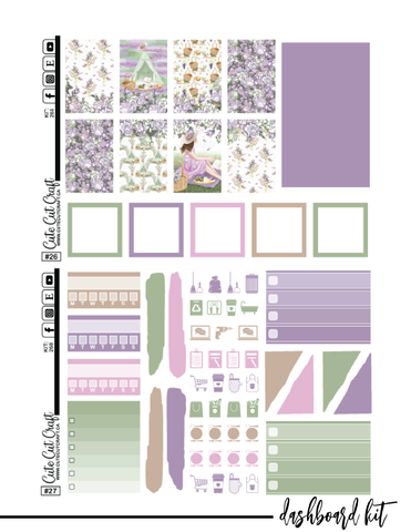 Spring Picnic #268 || CHP Dashboard Kit [PRINTABLE]