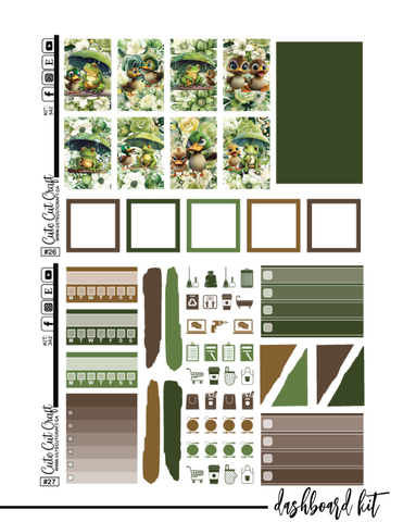 Water Buddies #342 || CHP Dashboard Kit [PRINTABLE]