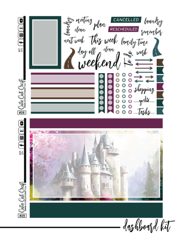 Dream Castle #274 || CHP Dashboard Kit [PRINTABLE]
