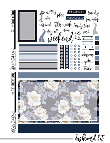 Moonlit Bridges #341 || CHP Dashboard Kit [PRINTABLE]