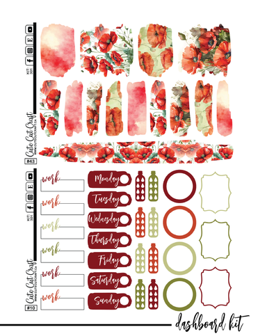 November Poppies #301 || Complete Collection [PRINTABLE]