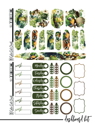 Water Buddies #342 || CHP Dashboard Kit [PRINTABLE]