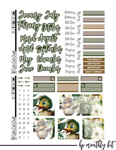 Water Buddies #342 || CHP Dashboard Kit [PRINTABLE]