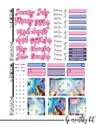 Cattafly #333 || CHP Dashboard Kit [PRINTABLE]