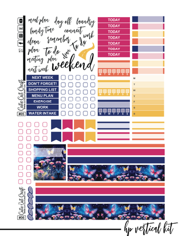 Enchanted Butterfly #271 || CHP Vertical Kit [PRINTABLE]