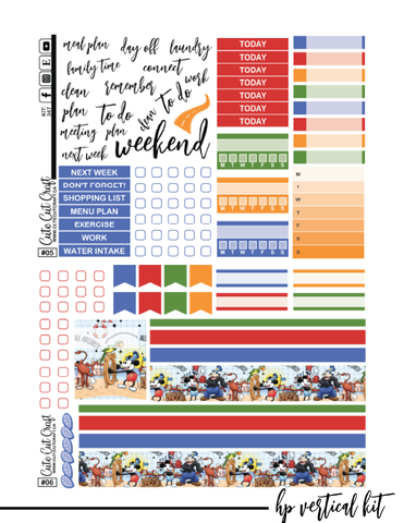 Steamboat Willie #347 || CHP Vertical Kit [PRINTABLE]