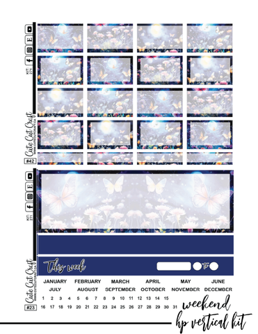 Enchanted Butterfly #271 || CHP Vertical Kit [PRINTABLE]