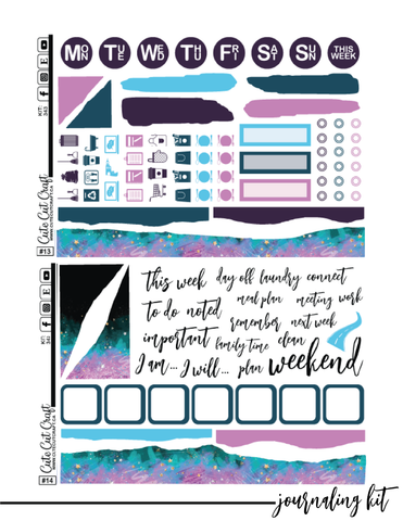 Sugar Rush #343 || Journaling Kit [PRINTABLE]
