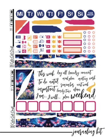 Enchanted Butterfly #271 || Journaling Kit [PRINTABLE]