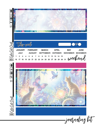 Cattafly #333 || Journaling Kit [PRINTABLE]